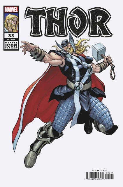 Thor #33 (Caselli Marvel Icon Cover)