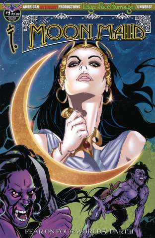 Moon Maid #1 (Rearte Visions of the Moon Cover)