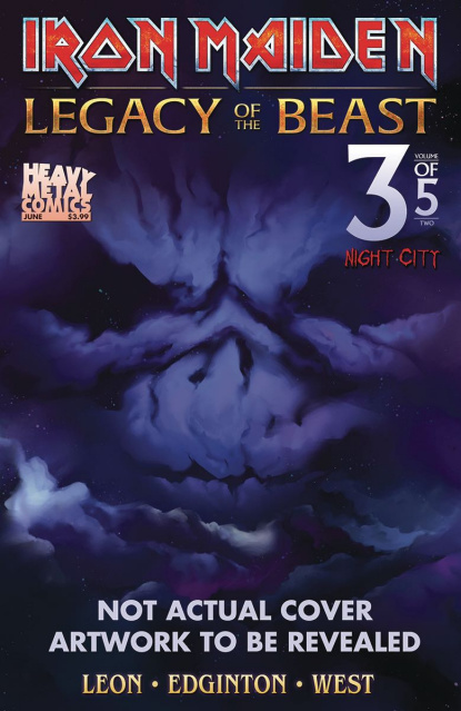Iron Maiden: Legacy of the Beast - Night City #3 (Cover C)