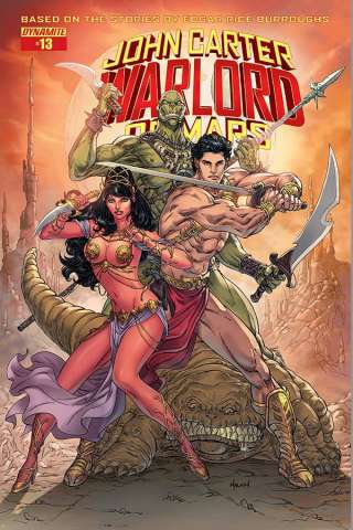 John Carter: Warlord of Mars #13 (Malsuni Cover)