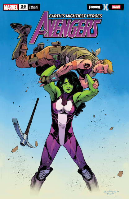Avengers #36 (Pichelli Fortnite Cover)