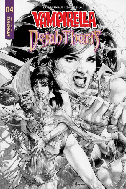 Vampirella / Dejah Thoris #5 (20 Copy Anacleto B&W Cover)
