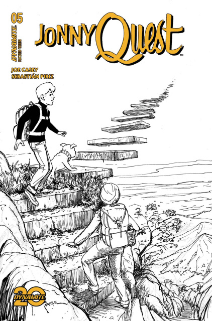 Jonny Quest #5 (10 Copy Pace Line Art Cover)