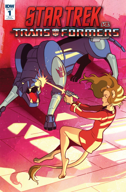 Star Trek vs. The Transformers #1 (10 Copy Ganucheau Cover)