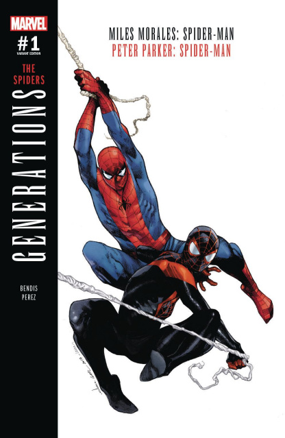 Generations: Miles Morales & Parker - Spider-Man #1 (Coipel Cover)