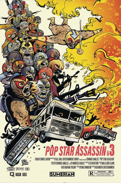 Pop Star Assassin 2 #3 (Ed Bickford Cover)