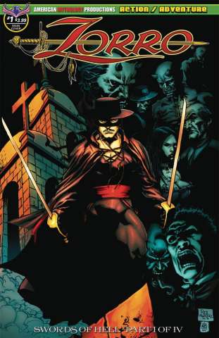 Zorro: Swords of Hell #1 (Martinez Cover)