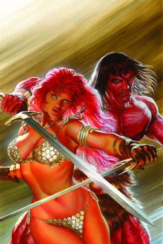 Red Sonja / Conan #1 (Rare Ross Virgin Cover)