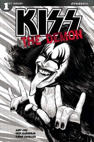 KISS: The Demon #1 (10 Copy Strahm B&W Cover)
