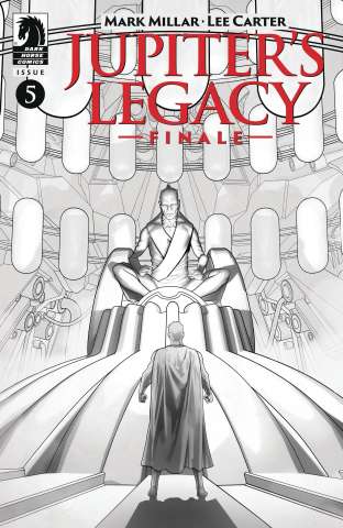 Jupiter's Legacy: Finale #5 (B&W Carter Cover)