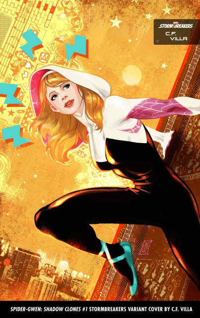 Spider-Gwen: Shadow Clones #1 (Villa Stormbreaker Cover)