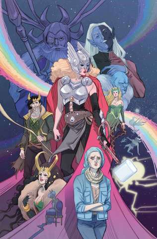 The Mighty Thor #8 (Sauvage Story Thus Cover)