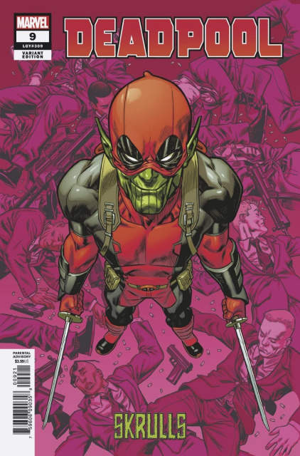 Deadpool #9 (Hawthorne Skrulls Cover)