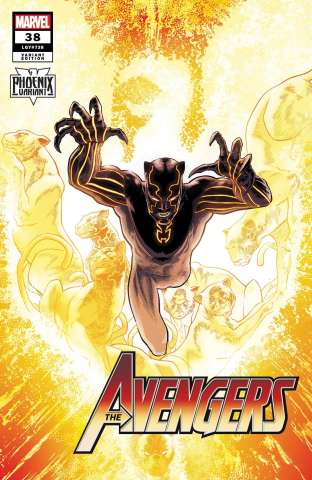 Avengers #38 (Kuder Black Panther Phoenix Cover)
