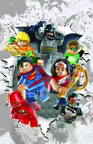 Justice League #36 (Lego Cover)