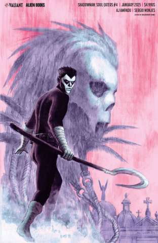 Shadowman: Soul Eaters #4 (Sanz Virgin Cover)