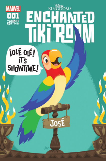 Enchanted Tiki Room #1 (Grandt Connecting Cover)