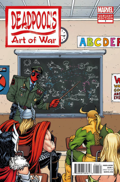 Deadpool's Art of War #1 (Burnham Cover)