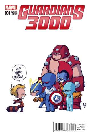 Guardians 3000 #1 (Young Cover)