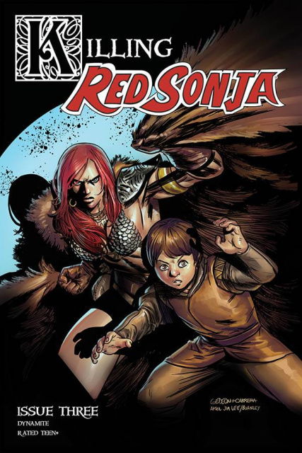 Killing Red Sonja #3 (Gedeon Homage Cover)