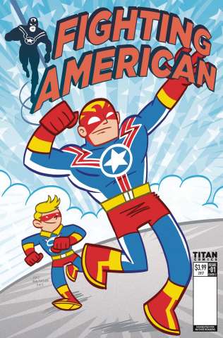 Fighting American #1 (Baltazar Cover)