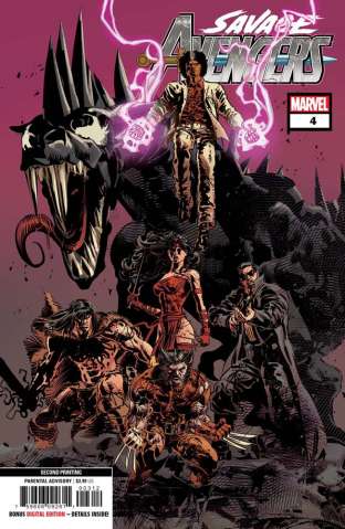 Savage Avengers #4 (Deodato 2nd Printing)