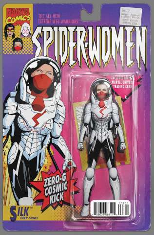 Silk #7 (Christopher Action Figure Cover)