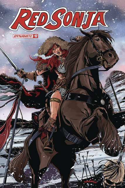 Red Sonja #17 (Laming Cover)