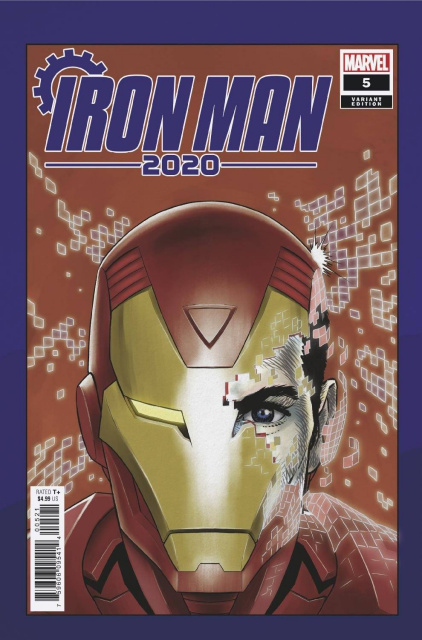 Iron Man 2020 #5 (Superlog Heads Cover)