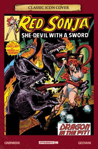Red Sonja #4 (10 Copy Thorne Icon Cover)