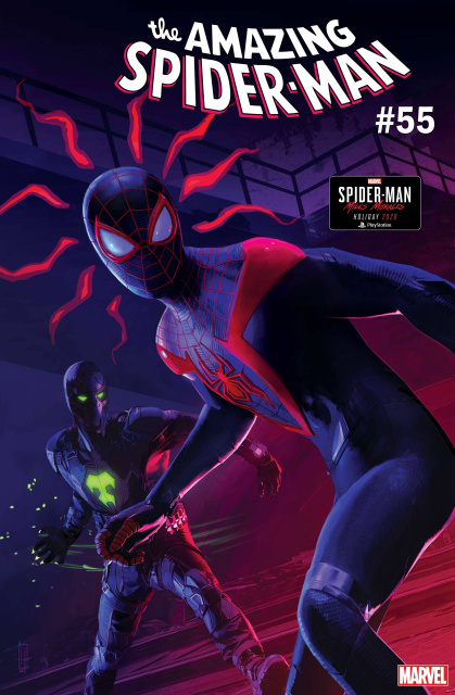The Amazing Spider-Man #55 (Horton Spider-Man: Miles Morales Cover)