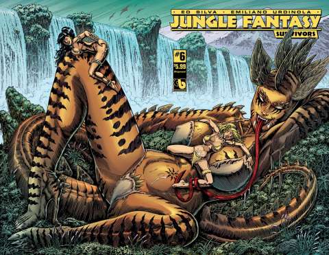 Jungle Fantasy: Survivors #6 (Wrap Cover)