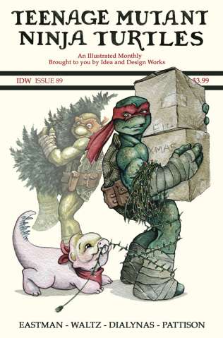 Teenage Mutant Ninja Turtles #89 (10 Copy Edwards Cover)