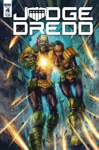 Judge Dredd: Under Siege #4 (Quah Cover)