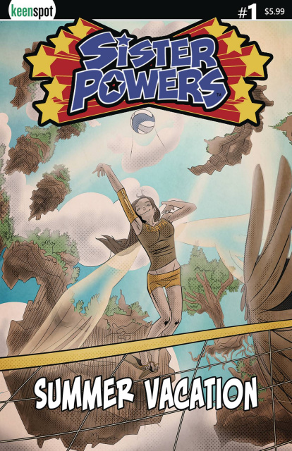 Sister Powers: Summer Vacation #1 (Mario Wytch Cover)