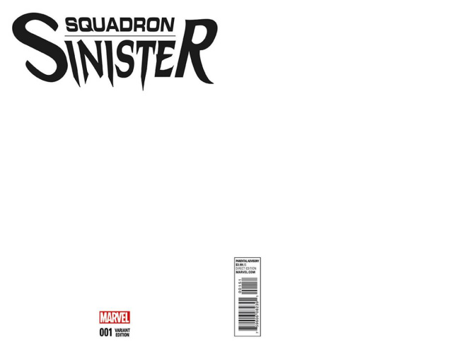 Squadron Sinister #1 (Blank Cover)