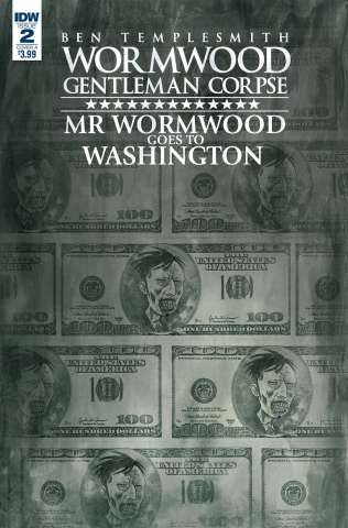 Wormwood: Gentleman Corpse - Mr. Wormwood Goes To Washington #2 (Templesmith Cover)