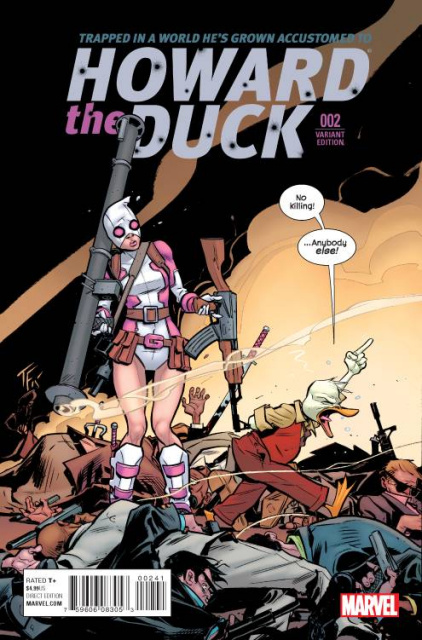 Howard the Duck #2 (Fowler Gwenpool Cover)