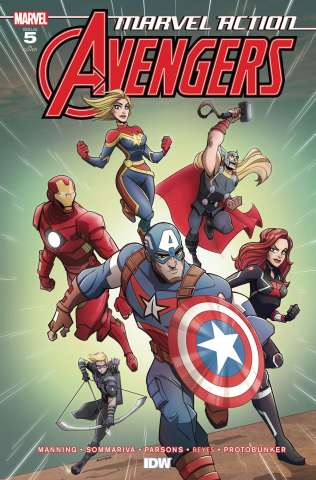 Marvel Action: Avengers #5 (10 Copy Martin Cover)