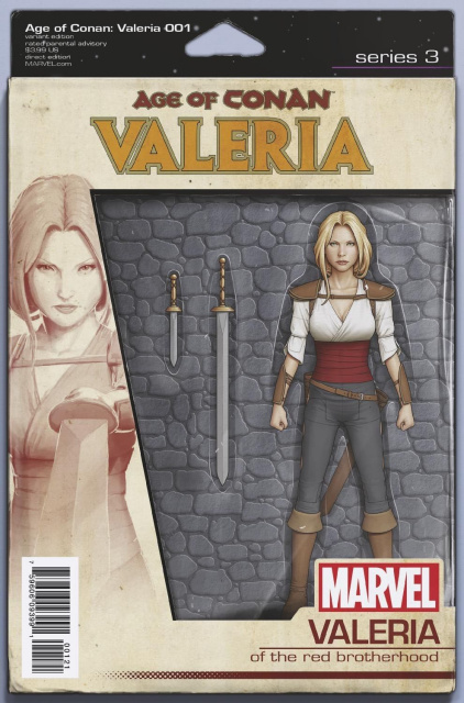 Age of Conan: Valeria #1 (Christopher Action Figure Cover)