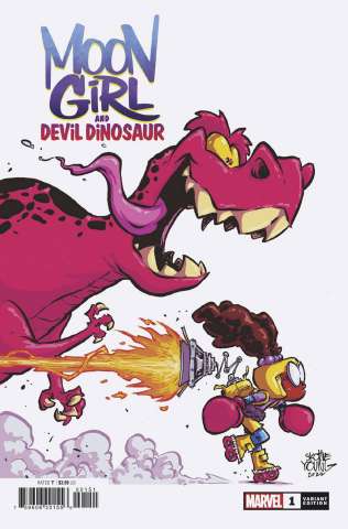 Moon Girl and Devil Dinosaur #1 (Young Cover)