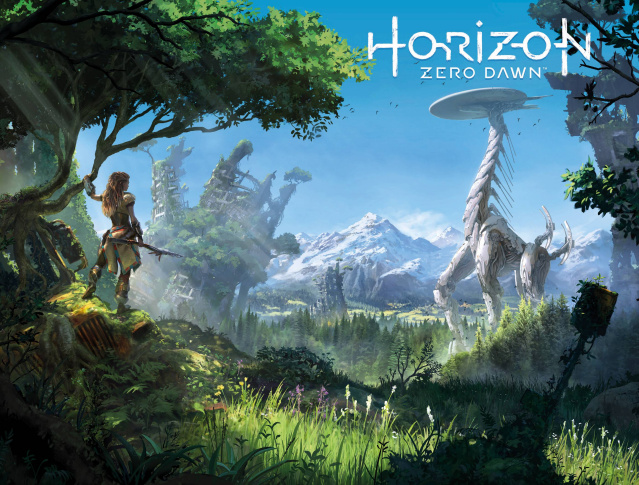 Horizon: Zero Dawn #3 (Game Art Wraparound Cover)