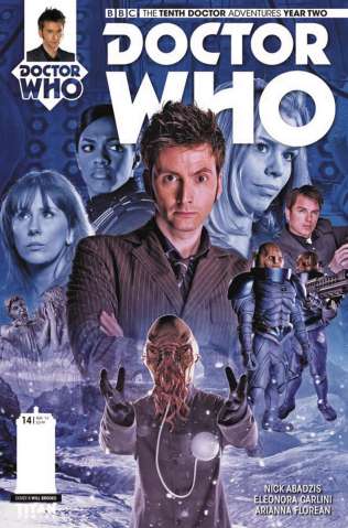 Doctor Who: New Adventures with the Tenth Doctor, Year Two #14 (Photo Cover)