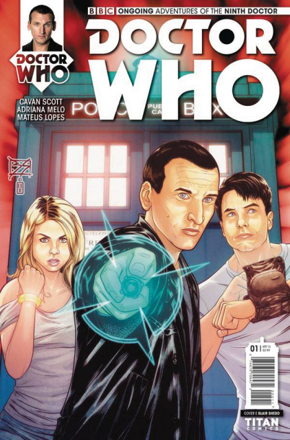 Doctor Who: New Adventures with the Ninth Doctor #1 (Shedd Cover)