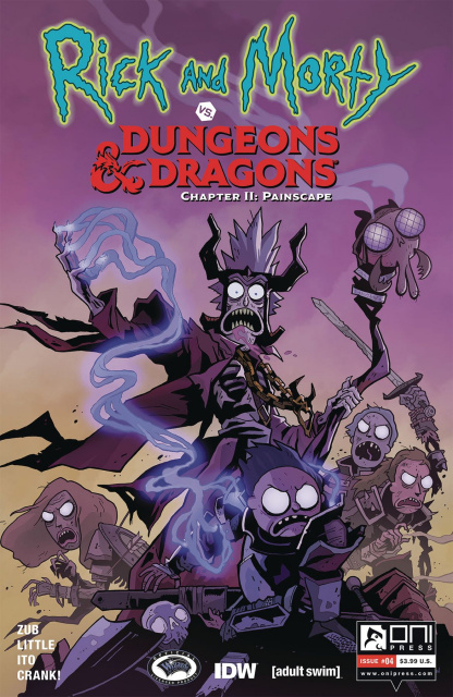 Rick and Morty vs. Dungeons & Dragons II: Painscape #4 (Little Cover)