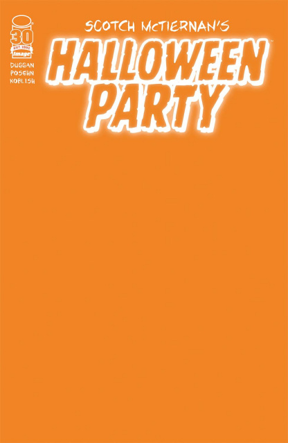 Halloween Party (Blank Sketch Cover)