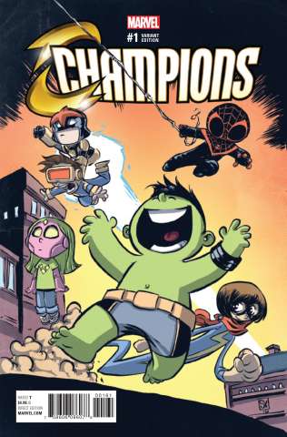 Champions #1 (Young Cover)