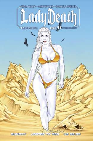 Lady Death #17 (SDCC Sunday Cover)