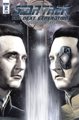 Star Trek: The Next Generation - Through the Mirror #2 (Woodward Cover)