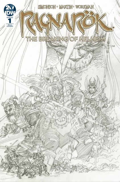 Ragnarök: The Breaking of Helheim #1 (10 Copy Simonson Cover)
